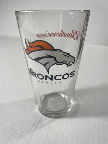 Denver Broncos Pint Glass Cover