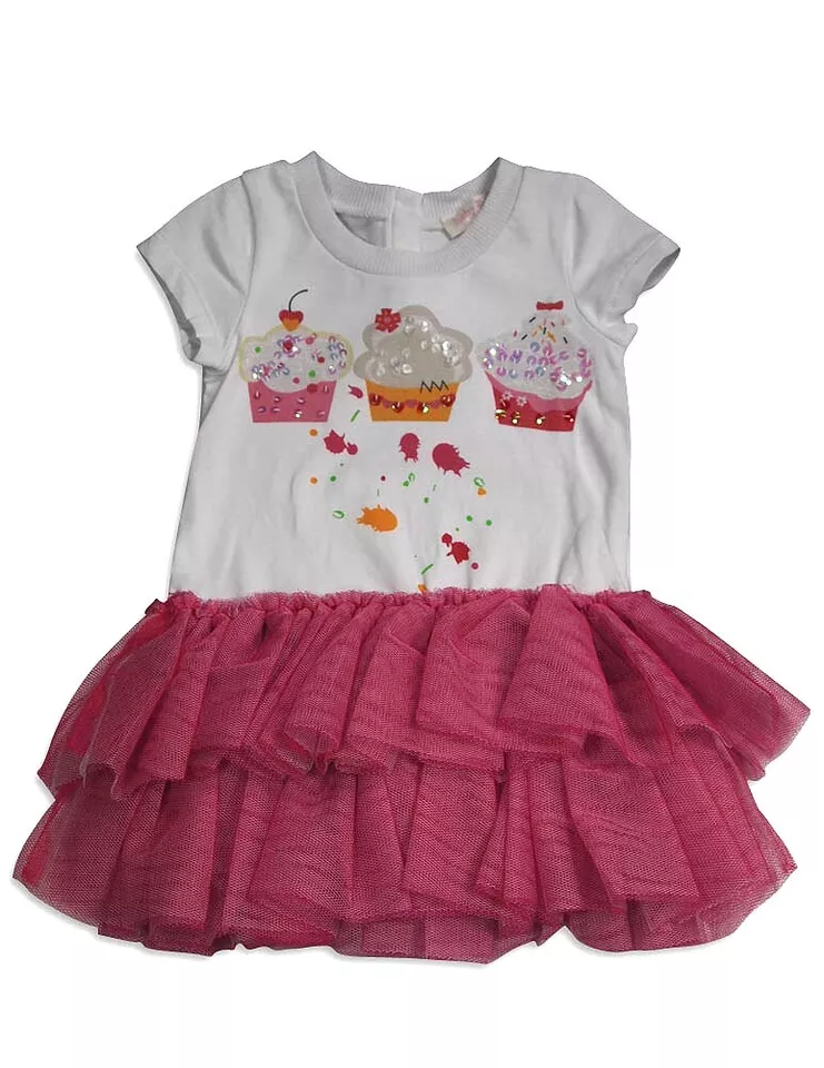Baby Sara Girls 4 - 6X Short Sleeve Dresses for Anytime Anywhere - Image 1 of 1