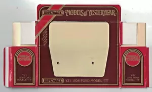 Matchbox Models of Yesteryear Y21 1930 Model "A" Ford Original Empty box - Picture 1 of 2