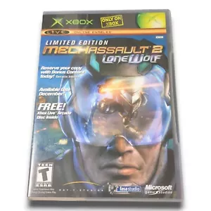 Limited Edition MECHASSAULT 2: Lone Wolf Demo with Ms. Pac-Man Arcade Game Xbox - Picture 1 of 4