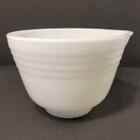 Hamilton Beach Pyrex Vintage Milk Glass 4 Cup Mixing Bowl W/Spout Glass USA 