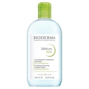 Bioderma Sebium H2O Purifying Micellar Water Cleanser for Oily Skin 500ml - Picture 1 of 8