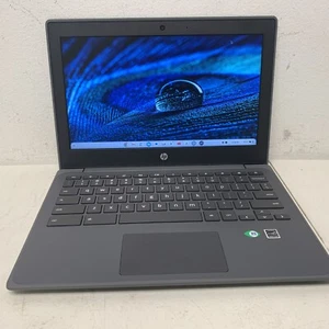 HP Chromebook 11A G8 EE 11.6” AMD A4-9120C RADEON R4 1.60GHz 4 GB RAM 32GB - Picture 1 of 11