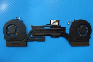 HP Omen 15-5268nr 15.6" Genuine CPU Cooling Fans w/Heatsink 023.10028.0011 - Photo 1/4