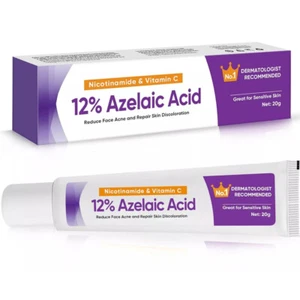 Azelaic Acid 12% Face Serum with Hyaluronic Acid and Niacinamide - Picture 1 of 7