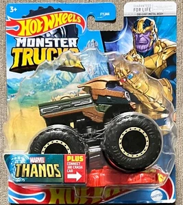 Hot Wheels 2022 Monster Trucks Marvel Thanos #HHH73 scala 1:64 - Foto 1 di 2