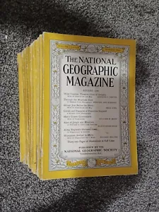 (14) 1940s War Time National Geographic Magazines - Picture 1 of 19