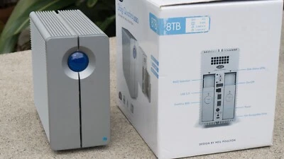 LaCie 2BIG Quadra Dual 6TB Capacity RAID 0 or Raid 1 USB/Firewire HDD - PC/ MAC - Image 1 of 4