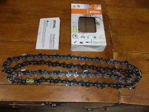 Stihl 20" 33RS Full Chisel OEM Chain 3/8" .050" 72 DL 33-RS #GM-8N1 - Picture 1 of 3