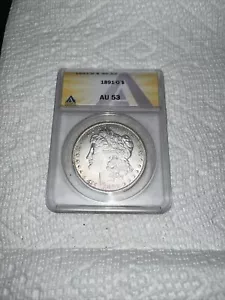 1891 O Morgan Dollar AU53 ANACS zertifiziert - Bild 1 von 4