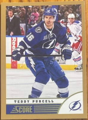 2013-14 Score Gold Teddy Purcell #464 Tampa Bay Lightning - Image 1 of 2