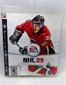 NHL 09 PS3 (Sony PlayStation 3 2008, PS3 EA Sports) Adult Owned No Manual TESTED