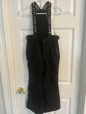 Youth Kamik Black Snowpants Size 8, Worn Twice - Image 1 of 4