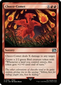 0132 Choco-Comet FFXII FIN Final Fantasy MTG Karte SOFORTVERSAND - Bild 1 von 1