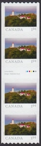 2020 = FROM FAR AND WIDE = LIGHTHOUSE = GUTTER STRIP OF 4 =1.94 MNH Canada - Picture 1 of 1
