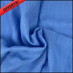STOFF 100% REINES LEINEN FÜR GARDINEN PATCHWORK KLEIDUNG METERWARE HIMMLISCH - Bild 1 von 4