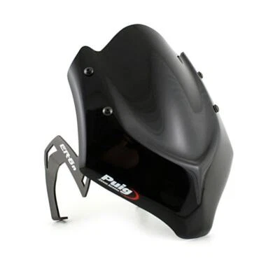 Carénage PUIG Naked Sport Noir Pour Kawasaki 650 ER6N 2009-2011 - Photo 1/2