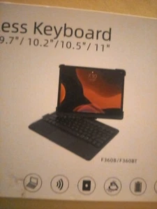 Backlit Touchpad Keyboard Case Cover For iPad 8/9/10th Gen Air 4 5 6 Pro 11 10.5 - Picture 1 of 4