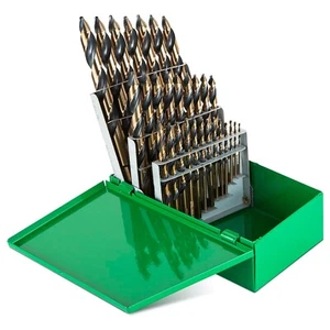 Steel Vision 63200 29 Pc Stepped Cutter Drill Bit Set M35 Tungsten-Cobalt Alloy - Picture 1 of 5