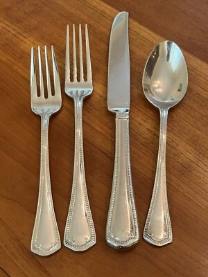 Cubiertos de acero inoxidable Waterford SOMERSET 18/10 brillantes - elección Foto 1 de 3