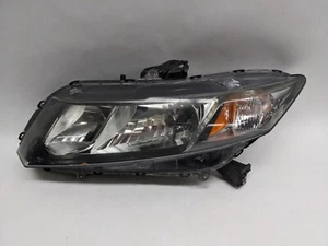 Honda Civic Headlight Head Light Driver's Left Halogen 2013 - 2015 X1 - Picture 1 of 14
