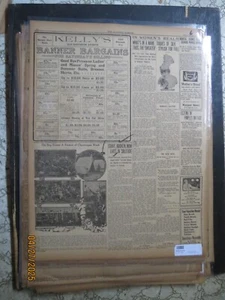Titanic Newspaper History ISMAY, BROKEN, NOW LIVES IN SOLITUDE IN IRELAND - Picture 1 of 1