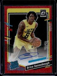 2023-24 Donruss Optic Brice Sensabaugh Rated Rookie Choice RC Auto #288 - Picture 1 of 2