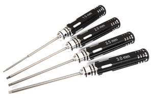 Präzisionsgefertigtes metrisches Größe Inbus-Sechskantschlüssel-Set 4-teilig (1,5, 2,5 & 3 mm) - Bild 1 von 1