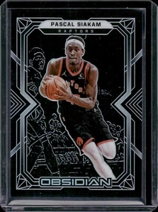 Pascal Siakam 2021-22 Obsidian Electric Etch Base #87 - Toronto Raptors - Picture 1 of 2