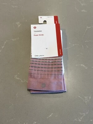 Calcetines para mujer Lululemon Power Stride *Reflectantes Nuevos con etiquetas Talla M Foto 1 de 2