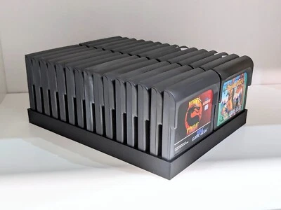 Sega Game Gear 10/15/20/30 Retro Game Storage Holder Rack Display Stand - Image 1 of 3