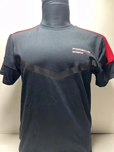 Porsche Motorsport Logo T-Shirt Race Shirt Neu Original schwarz XL - Bild 1 von 3