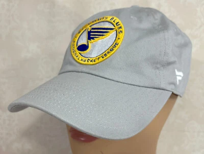 St. Louis Blues Vintage Hockey NHL Strapback Baseball Cap Hat Foto 1 de 4