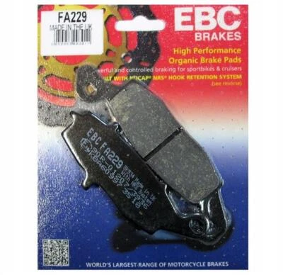 Pastillas de freno delanteras orgánicas EBC FA229 para SUZUKI VX 800 T 1996 Foto 1 de 3