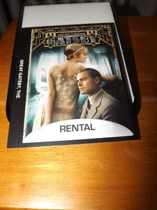THE GREAT GATSBY DISPLAY BACKER CARD (not a dvd) 5.5" X 7" NO MOVIE - Picture 1 of 1