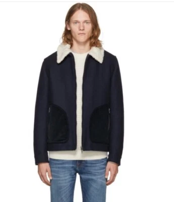 TIGER OF SWEDEN Refusion 3 Jacket -  Size 46 Small - Wool Fleece RRP £576 - Image 1 of 4