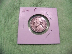 1954-P Philadelphia Mint Jefferson Nickel - Bild 1 von 3