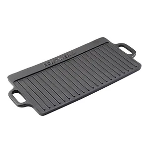 Echtwerk Gusseisen Grillplatte Grillstreifen 50,5 x 23 x1,5cm Grillpfanne B-Ware - Bild 1 von 2