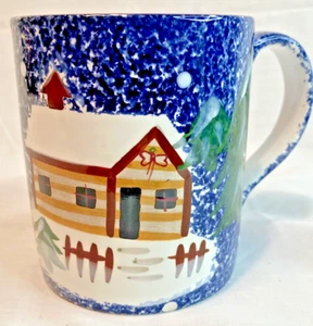 Cook’s Bazaar Coffee Mug Holly Mountain Lodge Winter Cup - Picture 1 of 9