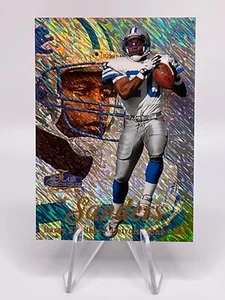 Barry Sanders 1998 Flair Showcase #20 Row 1 Grace Showdown Lions Sharp But Read! - Picture 1 of 3