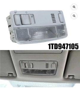 Car Front Roof Dome ReadingLight for Golf for Touran 1TD947105 3B0947105 Grey📦 - Picture 1 of 7