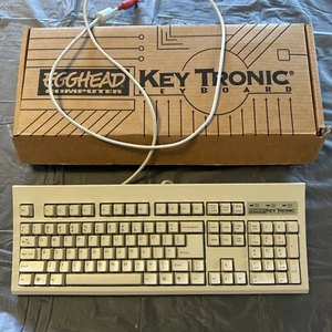 Egghead Key Tonic Keyboard NEW IN BOX 6 Pin Model key tronic e06105egg-c - Picture 1 of 4