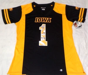 MAGLIA CALCIO IOWA HAWKEYES CHAMPION NCAA replica donna TAGLIA LARGE - Foto 1 di 2
