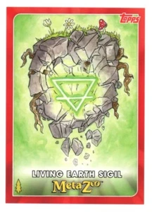 2022 Topps MetaZoo Wilderness Living Earth Sigil #A2 Gold! - Picture 1 of 2