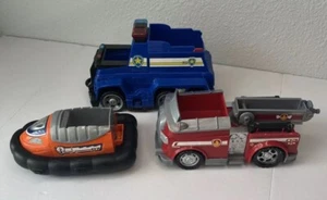 Paw Patrol Fahrzeuge Konvolut 3 Fahrzeuge Polizei Feuerwehr Boot - Bild 1 von 5