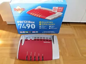 AVM FRITZ!Box 7490 1300 Mbps WLAN Modem Router FritzBox DECT VDSL ADSL MESH AC N - Bild 1 von 3