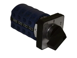 Elektromotor Umkehrschalter 4 polig ein- oder 3-phasig 25/32or63amp Drehmaschine/Hub - Bild 1 von 1