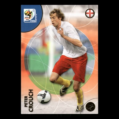 Cartão de futebol Peter Crouch #91 2010 Panini Copa do Mundo FIFA Inglaterra - Imagem 1 de 3