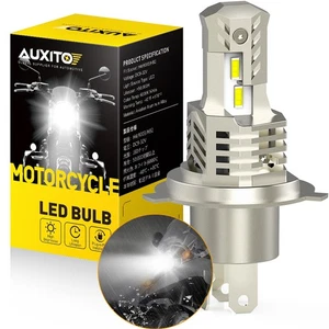 For Motorcycle H4 6000K LED Hi/Lo Beam Front Light Bulb Super Bright Headlight E - Picture 1 of 8