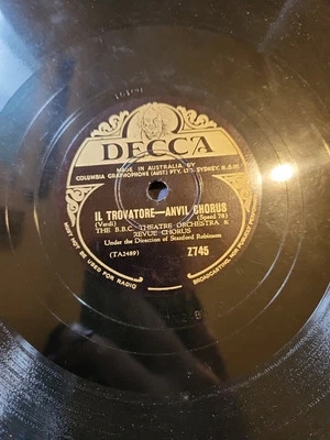 Patrol Marcy To The British Grenadiers/ Il Trovatore 78 rpm DECCA - Image 1 of 4